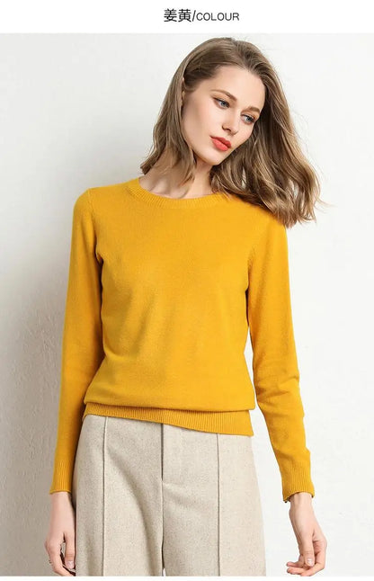 Maglia in lana merinos e microfibra, girocollo, regular fit, ideale per la Primavera e l'Autunno