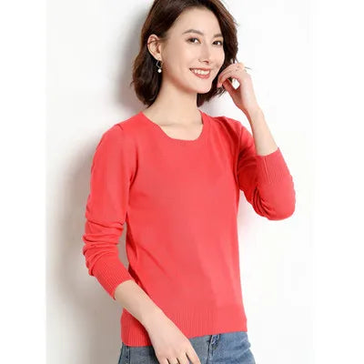 Maglia in lana merinos e microfibra, girocollo, regular fit, ideale per la Primavera e l'Autunno