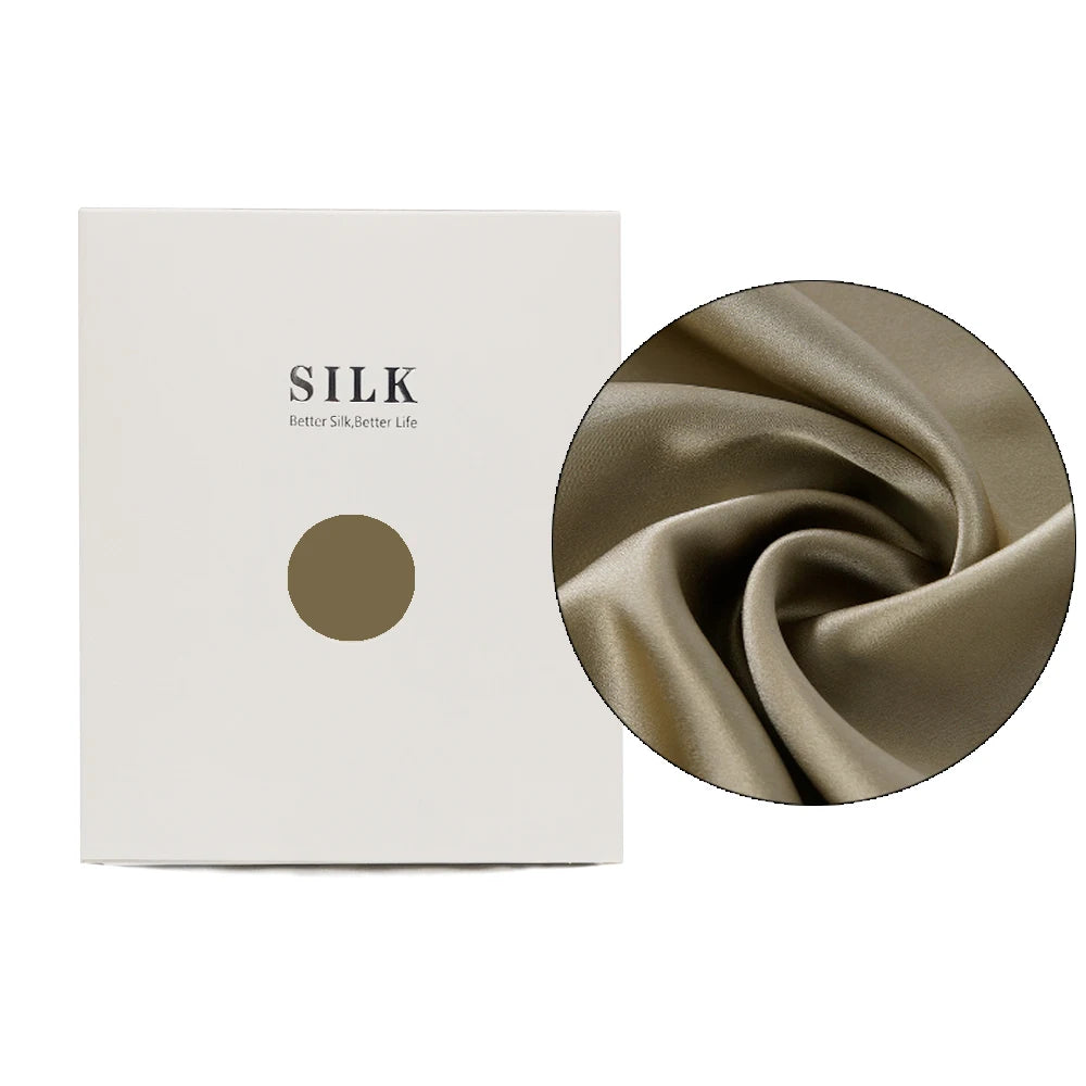 100% Natural Mulberry Silk Pillowcase with Hidden Zipper Double Sided Pure Silk Pillow Case Touch Soft &Cool Suitable for Summer