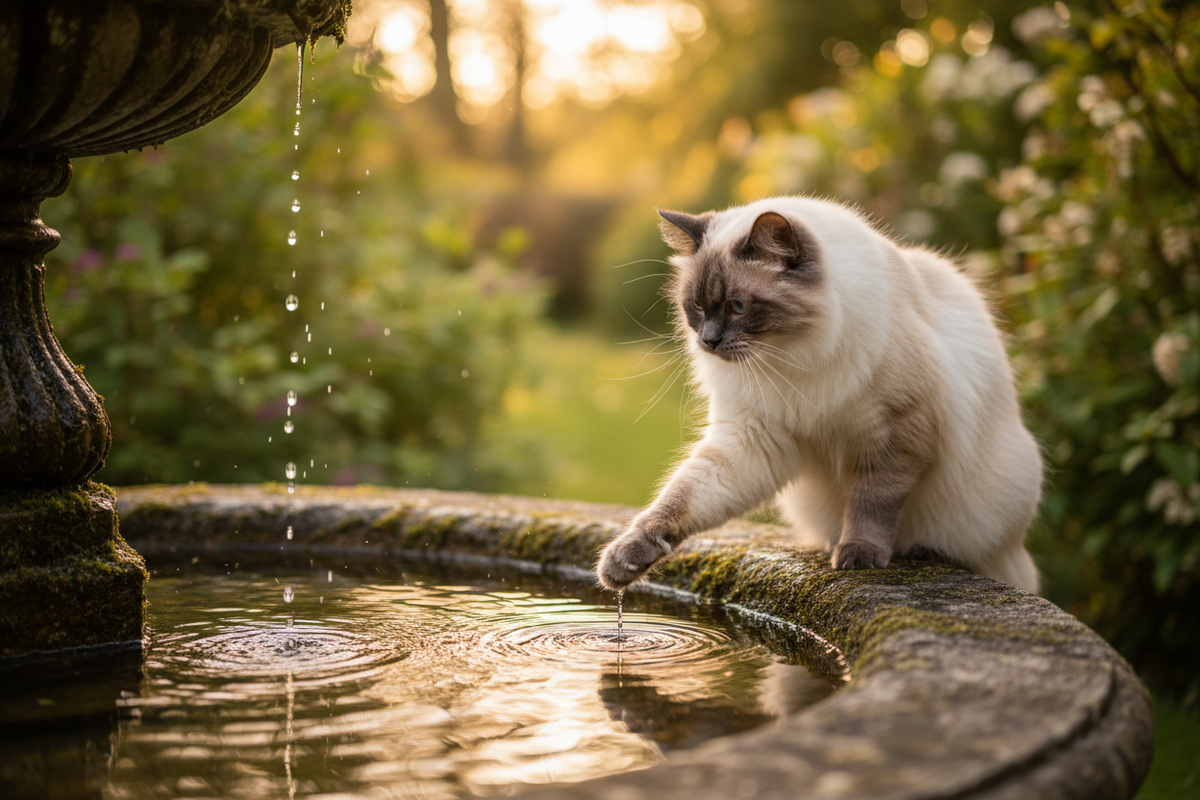 La Fontanella che fa bere di più il tuo gatto e previene i problemi renali