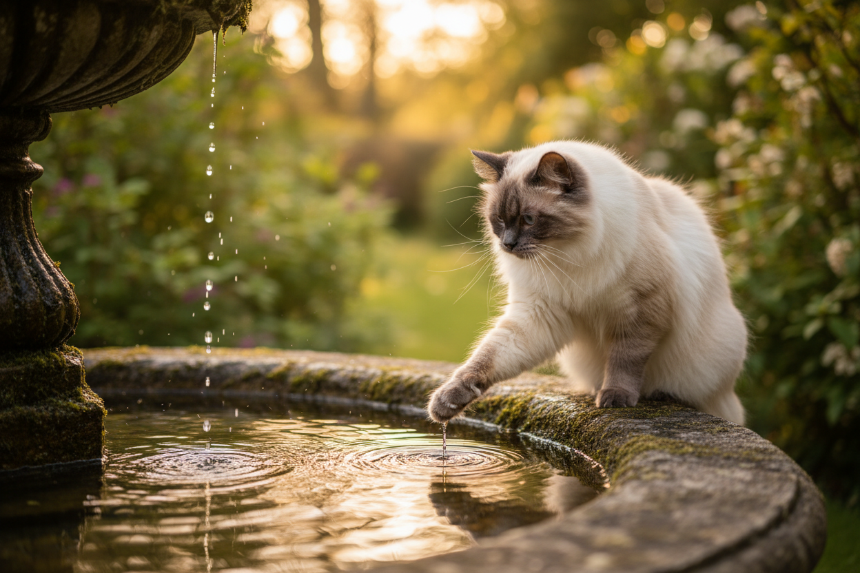 La Fontanella che fa bere di più il tuo gatto e previene i problemi renali