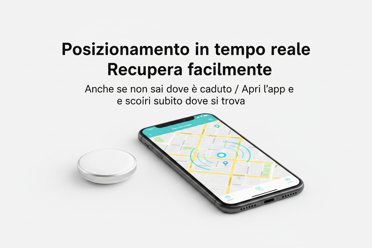 Posizionamento in tempo reale - Recupera facilmente